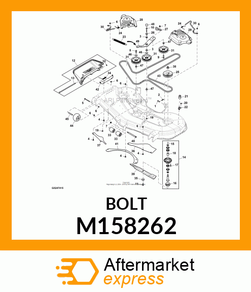 SCREW, SHOULDER M158262