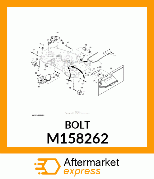 SCREW, SHOULDER M158262