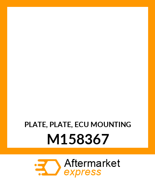 PLATE, PLATE, ECU MOUNTING M158367