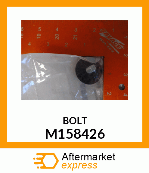 BOLT, SPECIAL M8 X 17 M158426