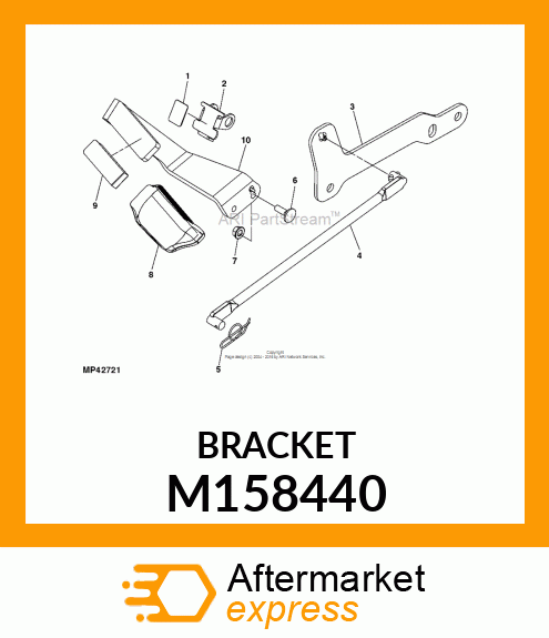 BRACKET M158440