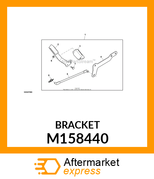 BRACKET M158440