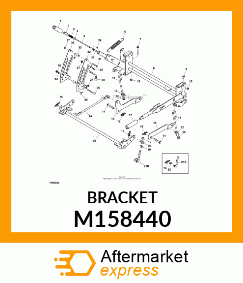 BRACKET M158440