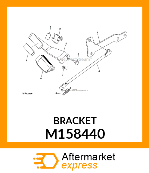 BRACKET M158440