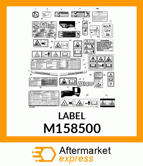 LABEL M158500