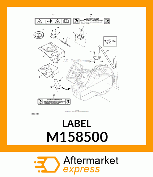 LABEL M158500