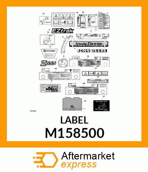 LABEL M158500