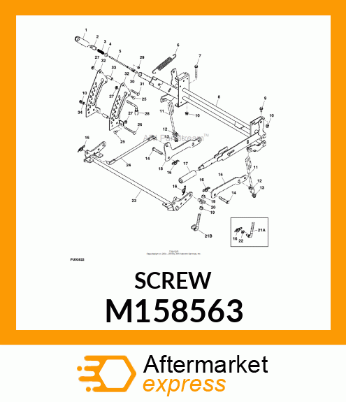 HOOK BOLT M158563