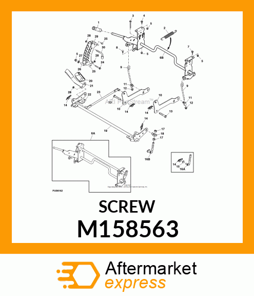 HOOK BOLT M158563