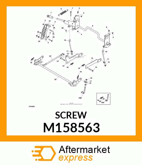 HOOK BOLT M158563