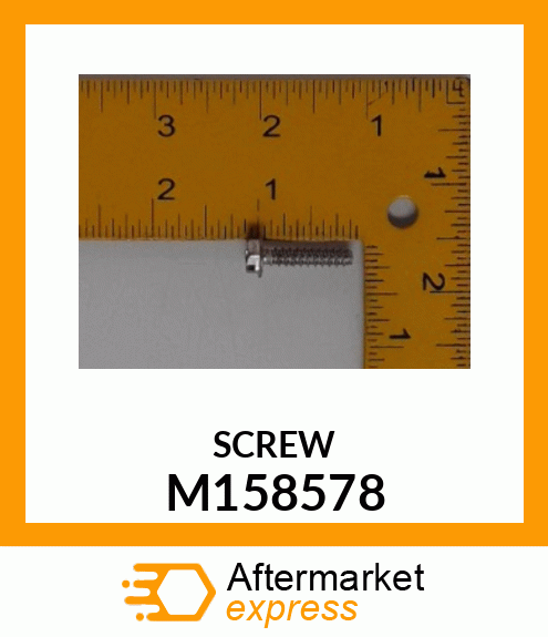 SCREW, SPECIAL M6 X 20 M158578