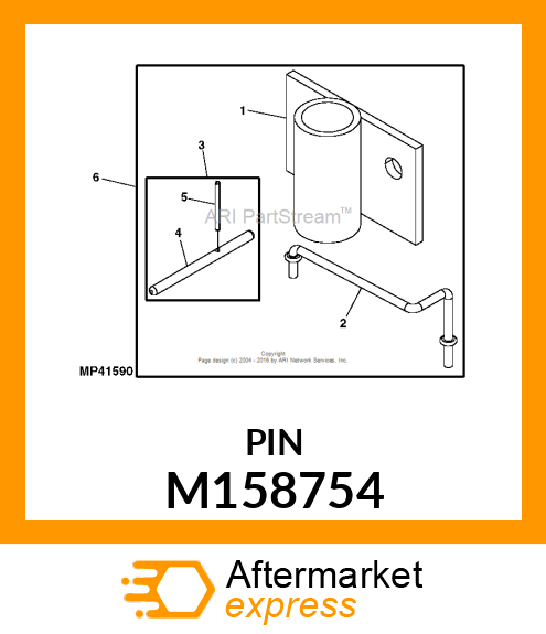 ROD, 48C POWER FLOW M158754