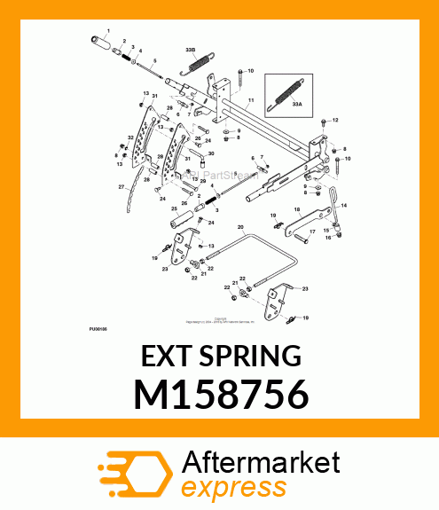 SPRING, LIFT ASSIST M158756