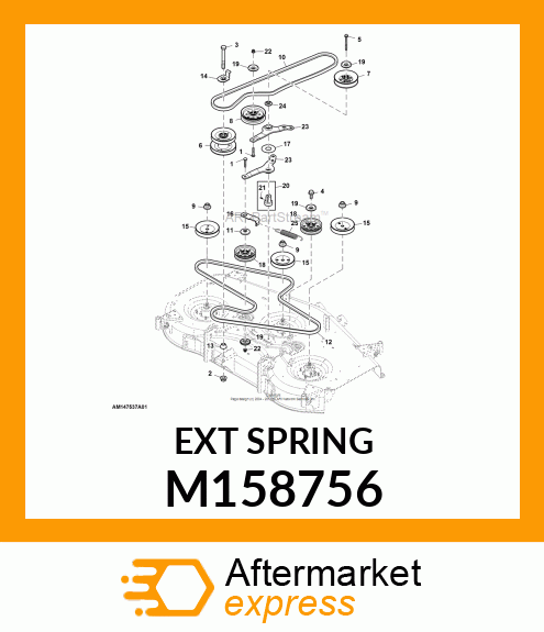 SPRING, LIFT ASSIST M158756