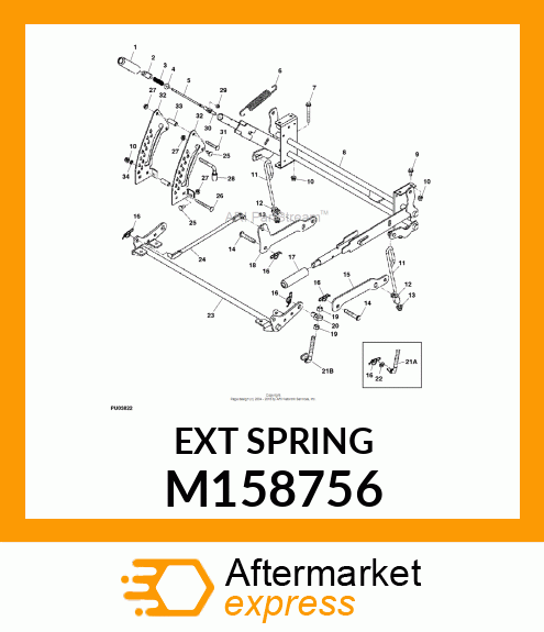 SPRING, LIFT ASSIST M158756