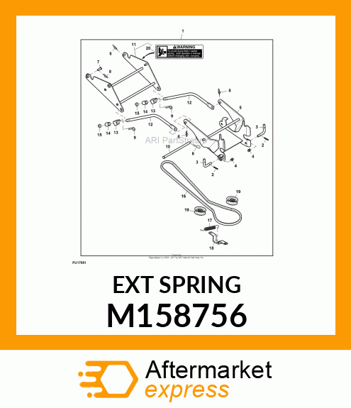 SPRING, LIFT ASSIST M158756