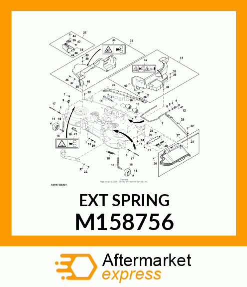 SPRING, LIFT ASSIST M158756