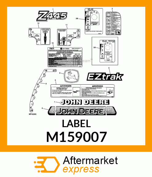 LABEL, OP INST MY15 Z4/Z6 EN M159007