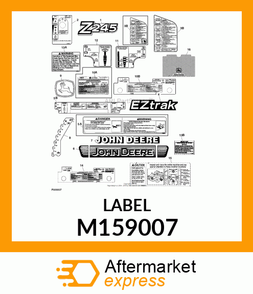 LABEL, OP INST MY15 Z4/Z6 EN M159007