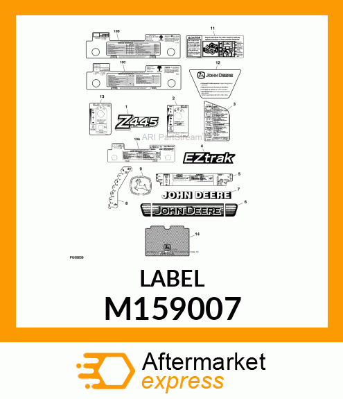 LABEL, OP INST MY15 Z4/Z6 EN M159007