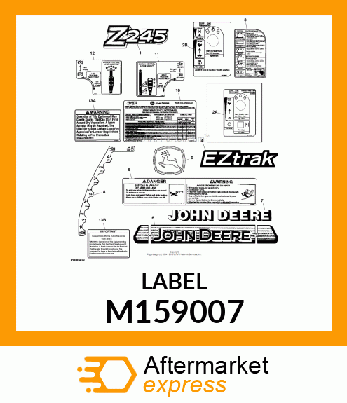 LABEL, OP INST MY15 Z4/Z6 EN M159007