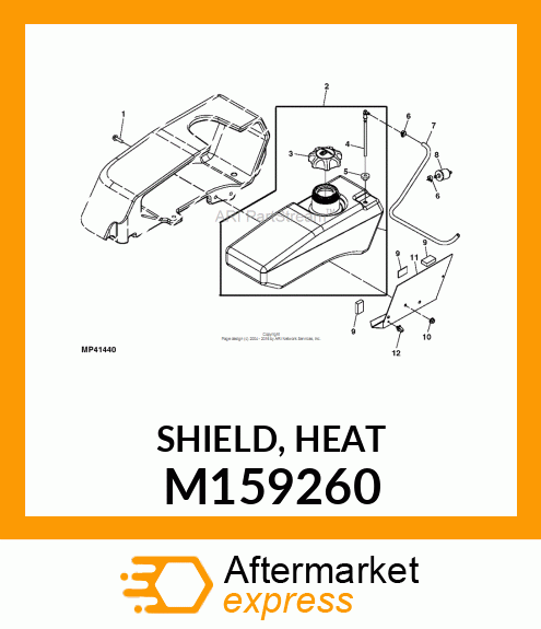 SHIELD, HEAT M159260