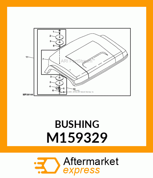 SPACER, ALUMINUM M159329