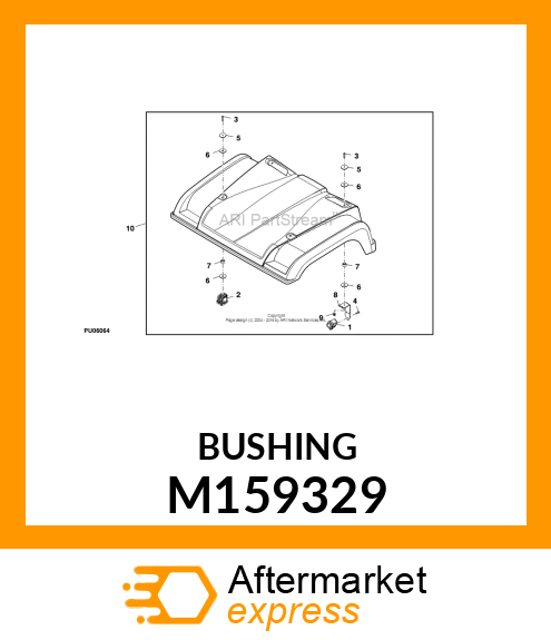 SPACER, ALUMINUM M159329