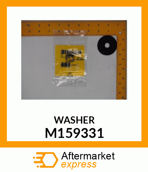 WASHER, 51MM RUBBER M159331