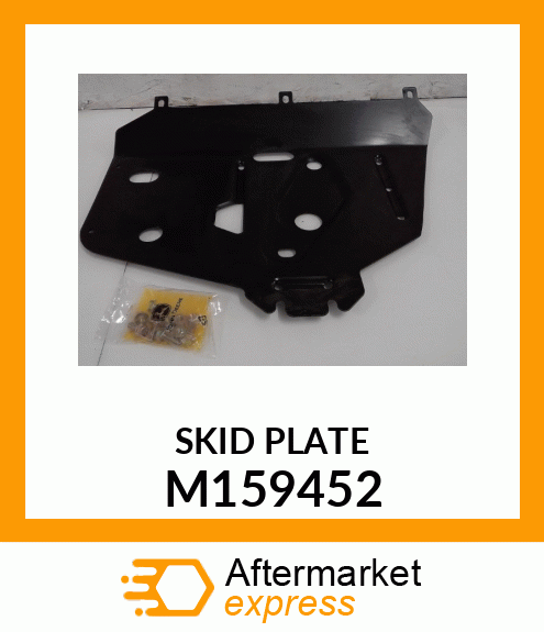 SKID PLATE, SKID PLATE, BUMPER M159452