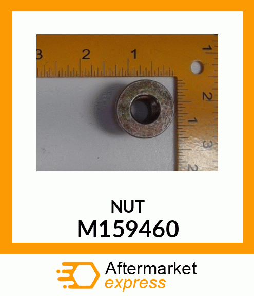 NUT, M14 HEXFLANGE NYLOCK M159460