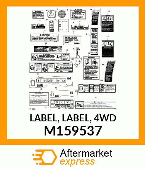 LABEL, LABEL, 4WD M159537