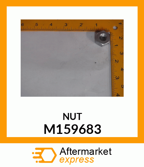 LOCK NUT, NUT M12 X 1.25, 22MM HEX, M159683