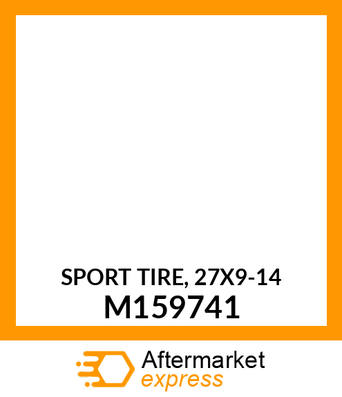 SPORT TIRE, 27X9 M159741