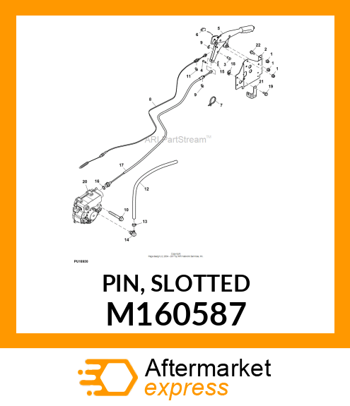 PIN, SLOTTED M160587