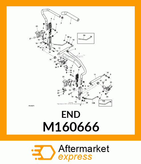 END, ROD PLASTIC M160666