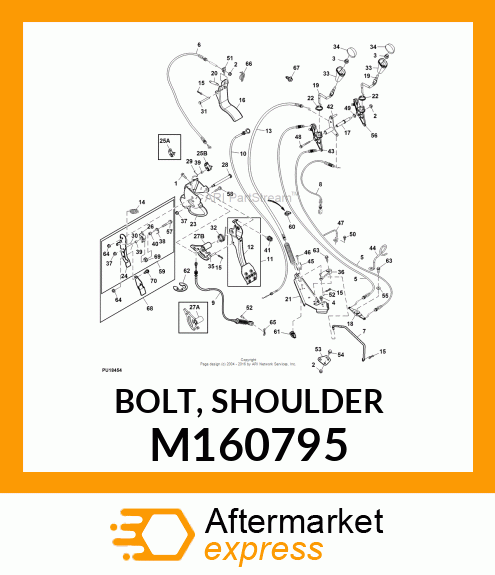 BOLT, SHOULDER M160795