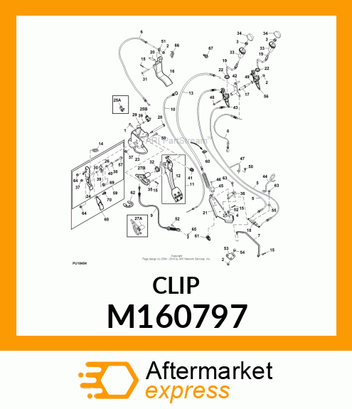 SPRING, PEDAL LOCK RETURN M160797