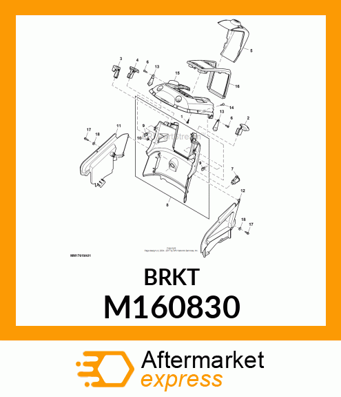 LEVER, CRUISE CONTROL M160830