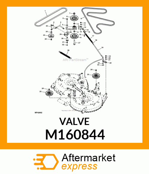 BUSHING, IDLER PIVOT M160844