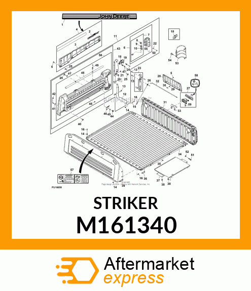 STRIKER, STRIKER, TAILGATE M161340