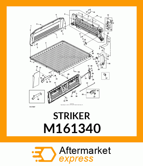 STRIKER, STRIKER, TAILGATE M161340