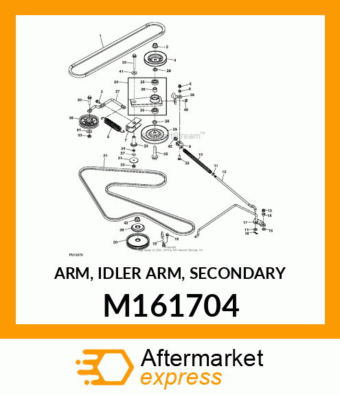 ARM, IDLER ARM, SECONDARY M161704