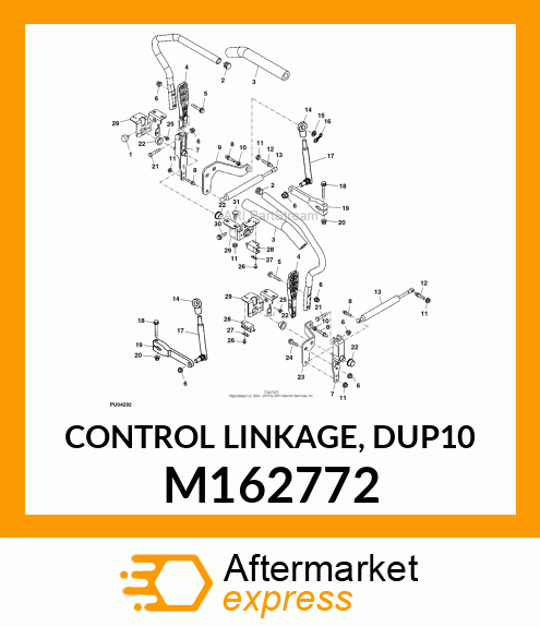 CONTROL LINKAGE, DUP10 M162772