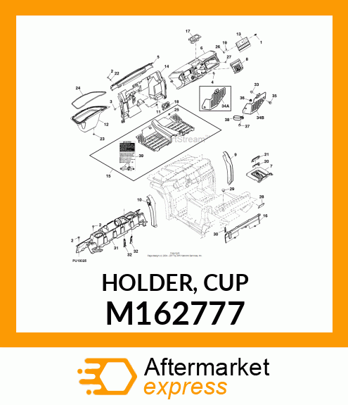 HOLDER, CUP M162777