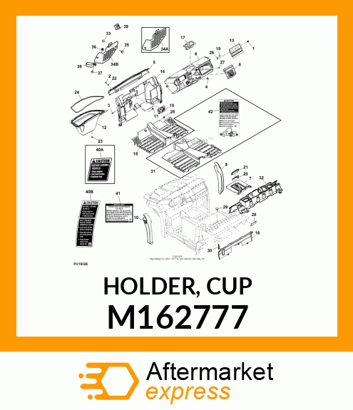 HOLDER, CUP M162777