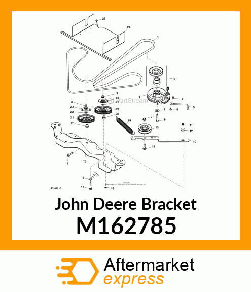 GUIDE, TRACTION BELT M162785