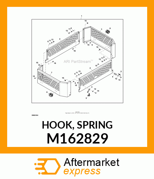 HOOK, SPRING M162829