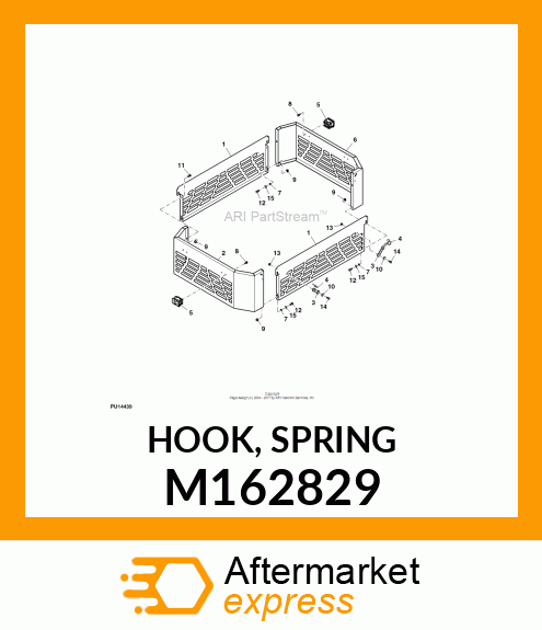 HOOK, SPRING M162829