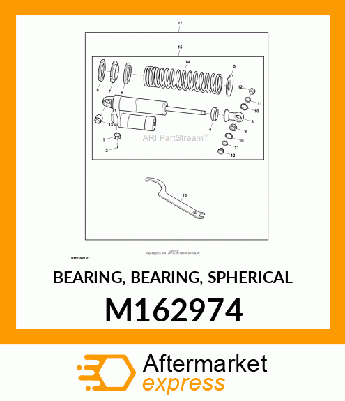 BEARING, BEARING, SPHERICAL M162974